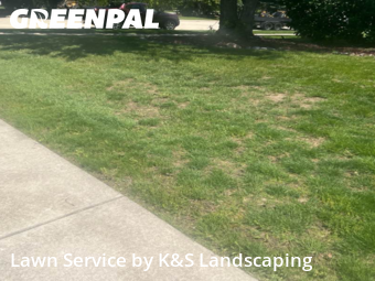 Yard Cuttingin Orland Park,60467,Grass Cut by K&S Landscaping, work completed in Nov , 2025