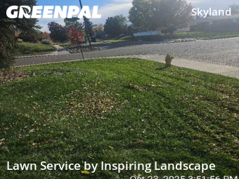 Yard Cutting in Denver, 80205, Lawn Cutting by Inspiring Landscape, work completed in Nov , 2025