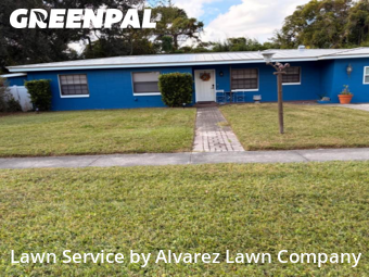 Yard Mowingin Winter Park,32792,Yard Cutting by Alvarez Lawn Company, work completed in Dec , 2025