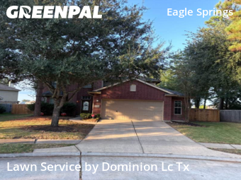 Lawn Maintenancein Humble,77346,Yard Cutting by Dominion Lc Tx, work completed in Nov , 2025