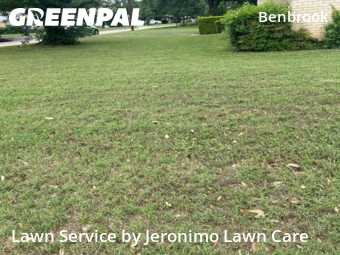 Lawn Servicein Benbrook,76126,Yard Mowing by Jeronimo Lawn Care , work completed in Nov , 2025