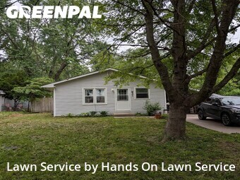 Lawn Mowingin Lawrence,66046,Lawn Cut by Hands On Lawn Service, work completed in Jun , 2026