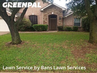 Lawn Servicein Grand Prairie,75052,Lawn Mow by Bans Lawn Services , work completed in Jun , 2026