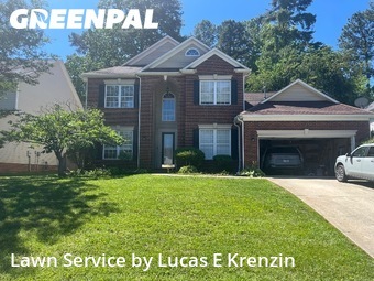 Yard Cuttingin Matthews,28105,Grass Cut by Lucas E Krenzin, work completed in Jun , 2026