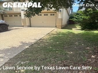 Lawn Mowingin San Antonio,78258,Yard Mowing by Texas Lawn Care Serv, work completed in Jun , 2026