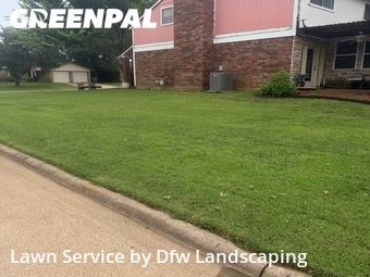 Lawn Servicein Flower Mound,75028,Grass Cut by Dfw Landscaping , work completed in Jun , 2026