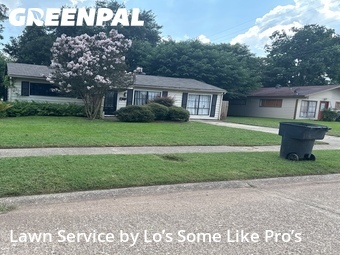 Lawn mowed in Bossier City, 71112