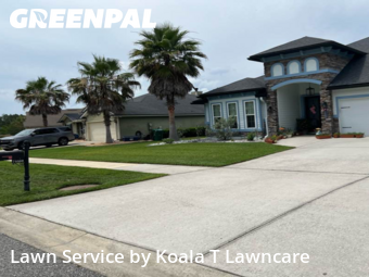 Yard Mowingin Yulee,32097,Lawn Maintenance by Koala T Lawncare, work completed in Feb , 2026