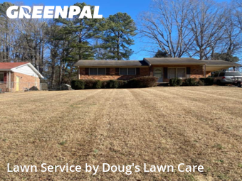 Lawn mowed in Henderson, 27537