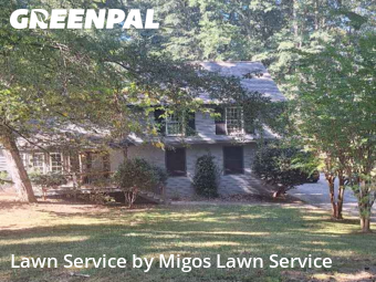 Front Yard Mowing in Norcross, 30092, Yard Care Services by Migos Lawn Service, work completed in Nov , 2025