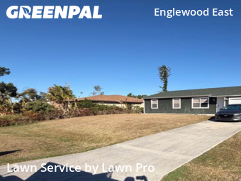 Lawn mowed in Englewood, 34224