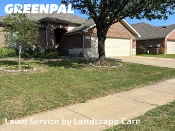Lawn Servicein Euless,76040,Lawn Mowing by Landscape Care, work completed in Jun , 2026