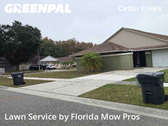 Yard Cuttingin Tampa,33625,Grass Cut by Florida Mow Pros, work completed in Dec , 2025