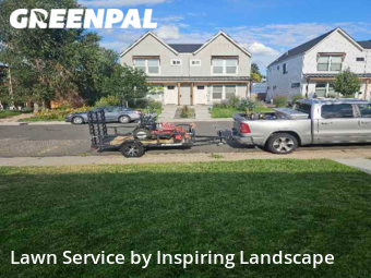 Grass Cutting in Wheat Ridge, 80212, Weekly Mowing by Inspiring Landscape, work completed in Oct , 2025