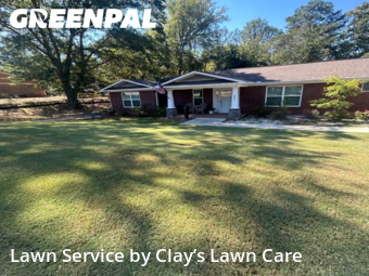 Lawn Management in Anniston, 36205, Yard Mowing by Clay’s Lawn Care, work completed in Dec , 2025