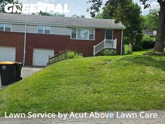 Lawn mowed in Pittsburgh, 15241