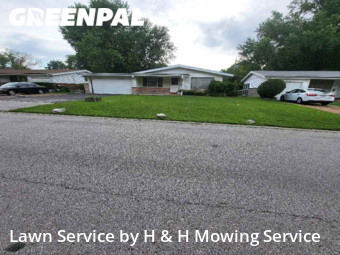 Lawn Carein St Louis,63136,Yard Mowing by H & H Mowing Service, work completed in Dec , 2025