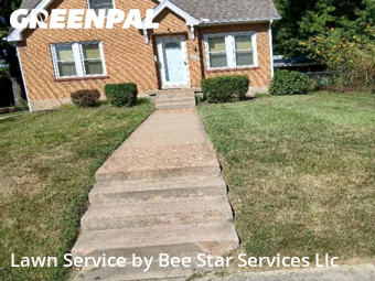 Grass Cuttingin Affton,63123,Lawn Mowing by Bee Star Services Llc, work completed in Oct , 2025