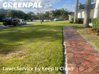 Yard Cuttingin Palmetto Bay,33157,Grass Cut by Keep It Clean, work completed in Nov , 2025