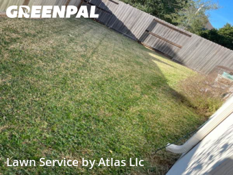 Lawn Cuttingin Pearland,77584,Yard Cutting by Atlas Llc, work completed in Jan , 2026