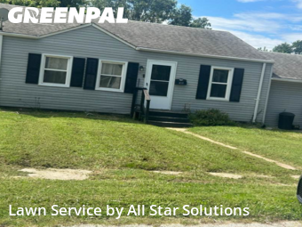 Yard Cuttingin Granite City,62040,Lawn Cut by All Star Solutions, work completed in Dec , 2025