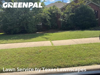 Lawn Cuttingin Garland,75040,Lawn Mowing Service by Texas Lawnscapes, work completed in Nov , 2025