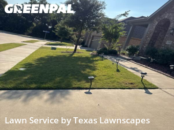 Lawn Maintenancein Wylie,75098,Yard Mowing by Texas Lawnscapes, work completed in Nov , 2025