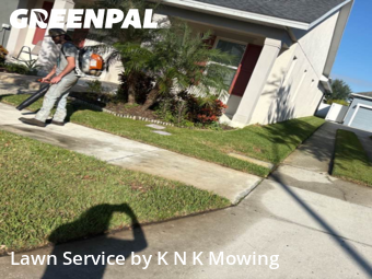 Lawn Mowing Servicein Wesley Chapel,33545,Lawn Cut by K N K Mowing, work completed in Nov , 2025