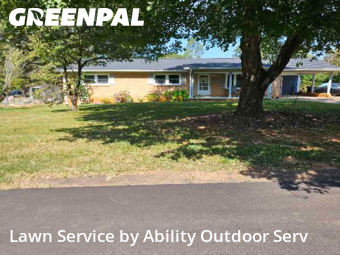 Lawn Mowing Servicein Gastonia,28056,Lawn Cut by Ability Outdoor Serv, work completed in Dec , 2025
