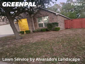 Grass Cuttingin Porter,77365,Lawn Mowing by Alvarado's Landscape, work completed in Dec , 2025