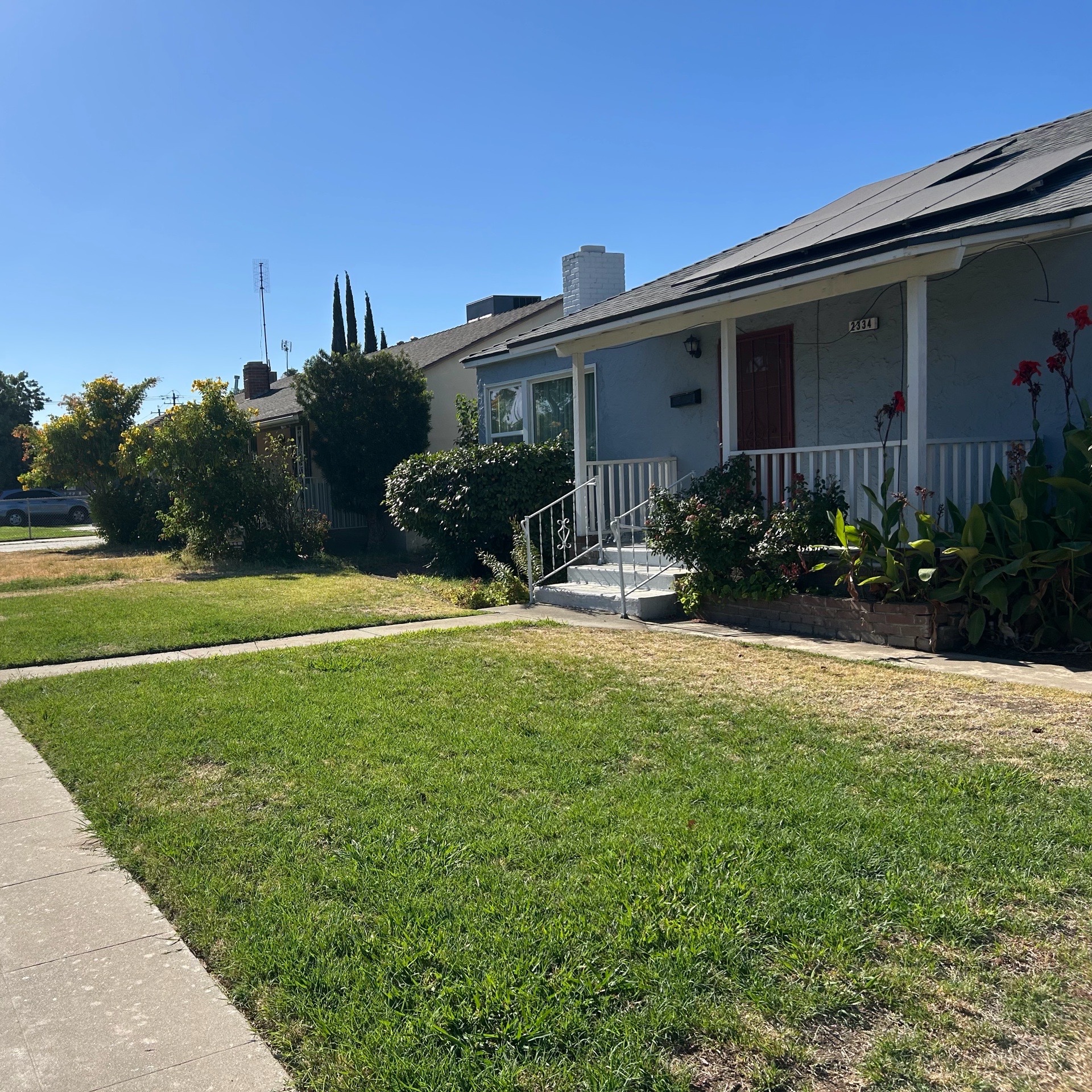 Lawn mowing work by Jb Lawn Services Llc in Fresno, CA