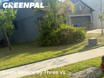 Lawn Cuttingin Riverview,33578,Yard Mowing by Three Vs , work completed in Jun , 2026