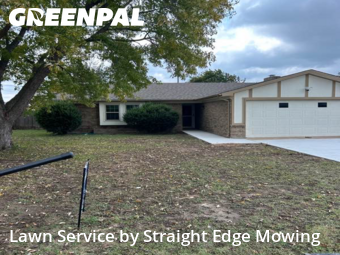 Grass Cuttingin Benbrook,76126,Lawn Service by Straight Edge Mowing, work completed in Jan , 2026