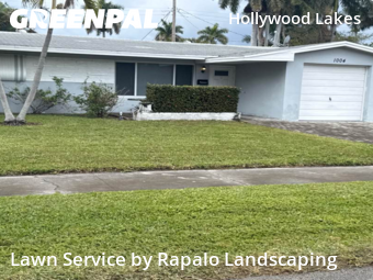 Lawn Mowing Servicein Hollywood,33019,Lawn Cutting by Rapalo Landscaping, work completed in Feb , 2026