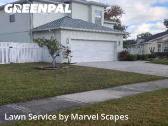 Lawn Mowingin Orlando,32824,Lawn Care by Marvel Scapes , work completed in Dec , 2025