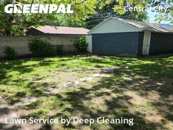 Lawn mowed in Salt Lake City, 84111