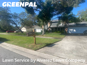 Lawn Mowin Pine Hills,32818,Yard Mowing by Alvarez Lawn Company, work completed in Dec , 2025