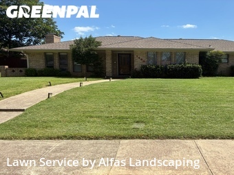 Landscaping Maintenance In Lewisville,75077,Landscaping Services by Alfas Landscaping, work completed in Jul , 2026