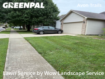 Yard Care in Avon, 46123, Lawn Care by Wow Landscape Service, work completed in Nov , 2025