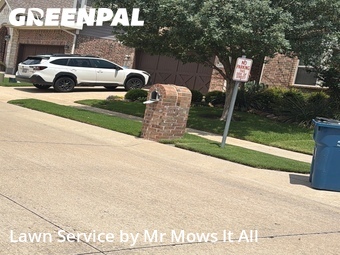 Lawn mowed in Fairview, 75069
