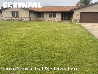Lawn Cuttingin Franklin,53132,Lawn Mow by L&J’s Lawn Care , work completed in Jun , 2026