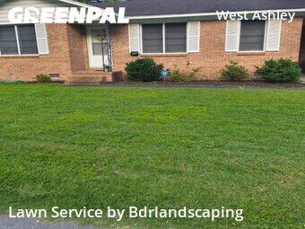Lawn mowed in Charleston, 29407
