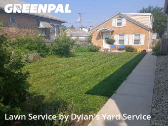 Lawn Servicein Cicero,60804,Lawn Care by Dylan's Yard Service , work completed in Dec , 2025