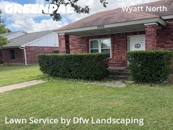 Lawn Cuttingin Plano,75074,Yard Mowing by Dfw Landscaping , work completed in Jul , 2026