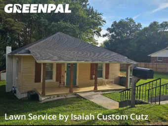Lawn Mowingin Kannapolis,28081,Lawn Service by Isaiah Custom Cutz, work completed in Nov , 2025