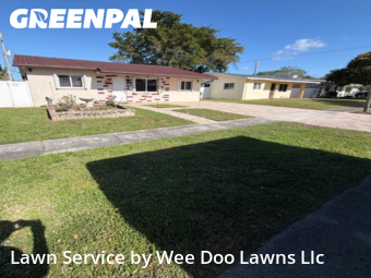 Landscaping Companies In Hollywood,33024,Landscape Design by Wee Doo Lawns Llc, work completed in Jan , 2026