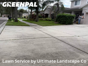 Lawn Care Servicein Brandon,33578,Yard Mowing by Ultimate Landscape Co, work completed in Oct , 2025