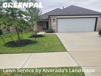 Yard Mowingin Conroe,77301,Lawn Cutting by Alvarado's Landscape, work completed in Jun , 2026