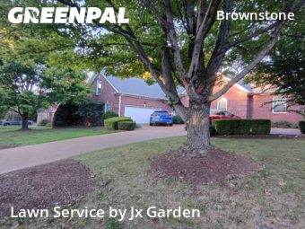 Lawn Cutin Brentwood,37027,Lawn Care Service by Jx Garden, work completed in Nov , 2025