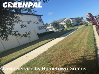 Lawn Cuttingin Wesley Chapel,33545,Lawn Cutting by Hometown Greens , work completed in Nov , 2025